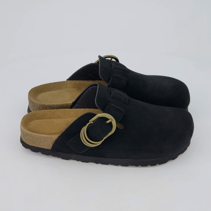 Ruben Leather Womens Clogs