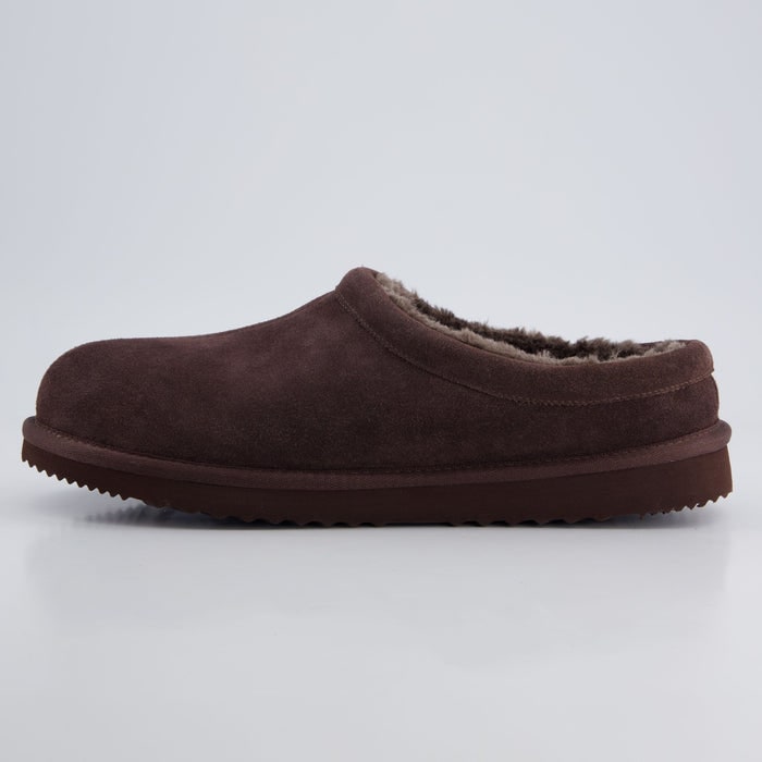 Ozzy Mens Slippers Brown Medium