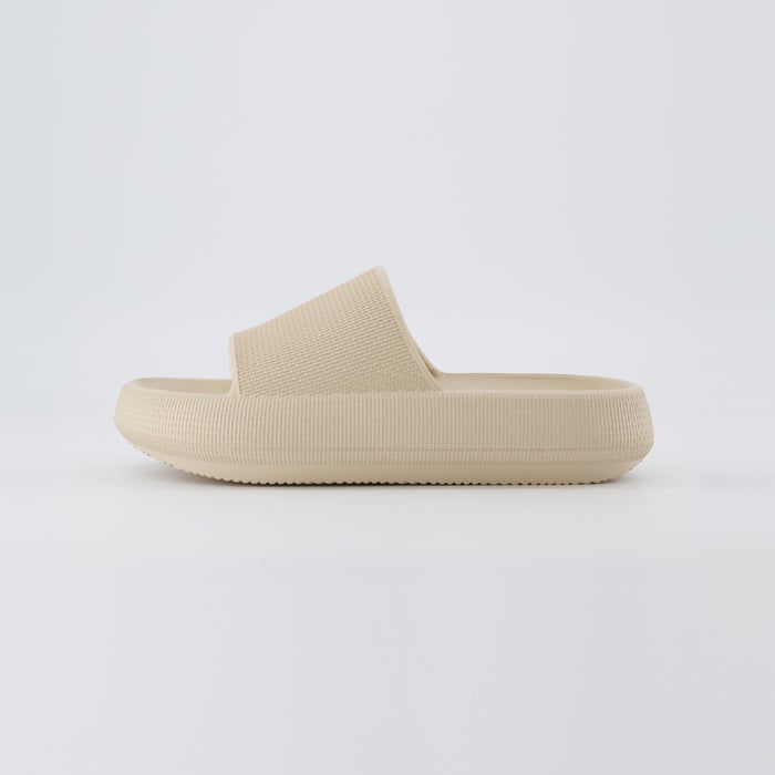 Feather Cloud Slide Khaki
