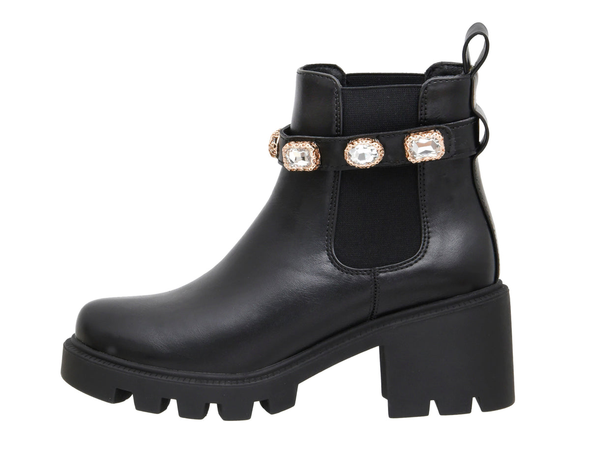 Julie Studded Strap Chelsea Boot