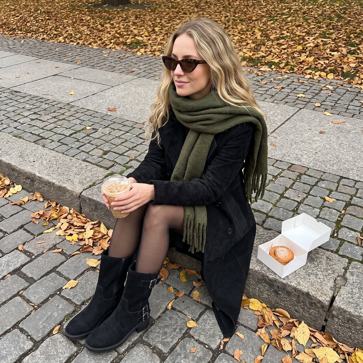 Tidy Suede Moto Boots