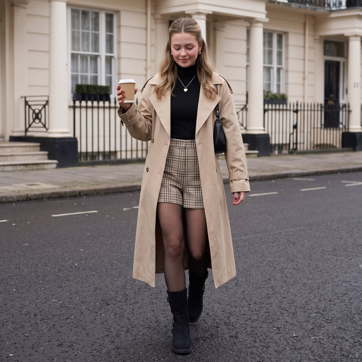 Tidy Suede Moto Boots