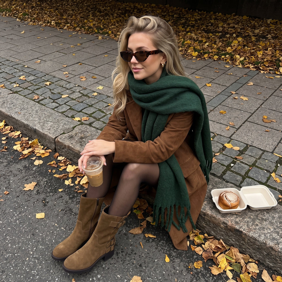 Tidy Suede Moto Boots