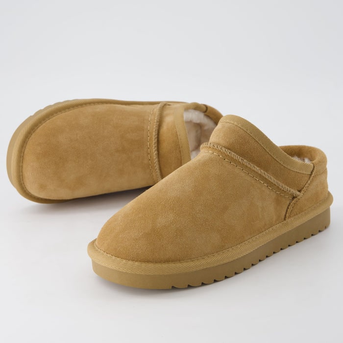 Hilo 3 Leather Kids Slippers