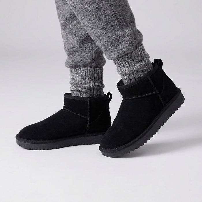 Hip-4 Cozy Ankle Boots